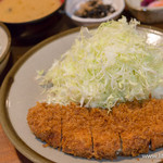 銀座 井泉 - ロースかつ定食【2015年7月】