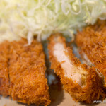 銀座 井泉 - ロースかつ定食【2015年7月】