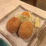 銀座 しまだ - ズワイガニのクリームコロッケ