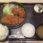 Tonkatsu Wakou - ひれロース盛り合わせ御飯¥1,275