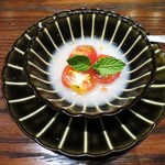 東京チャイニーズ 一凛 - フルーツトマトの冷製　ライチソース仕立て