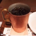 上島珈琲店 - アイスコーヒー（Ｍサイズ400円）
