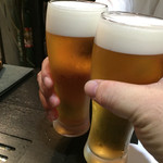 多満喜 - ビールで乾杯！
