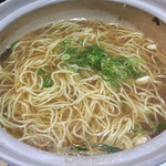 多満喜 - 〆の中華麺