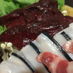 多満喜 - 鯨  赤身,本皮,鹿の子