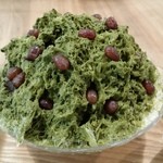 抹茶ミルク大納言+ミルク(別添え)