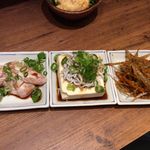 揚鶏屋　伊予 - 三種盛り420円