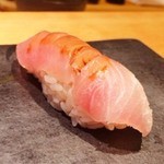 すし 喜邑 - 2015.7.  縞鯵