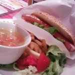 NEW YORK SUB'S - ホットドッグランチ\1080-☆