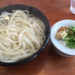 うどん およべ - 天釜の釜揚げうどん