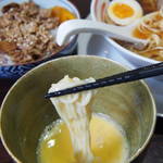 麺王 みらい - 玉子つけ麺