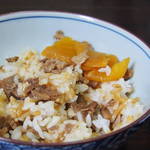 麺王 みらい - チャーシュー丼玉子かけご飯