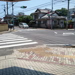 Resutoran Chidori - 目の前の交差点です。