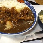 食事処ゆふの森 - とり天カレー