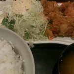 Marukami Suisan Kabushikigaisha - とり唐揚定食（700円）