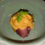 御料理 まつ山 - 蛸のトマトソース