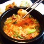 Gobchanjeongol (Korean hormone hotpot)