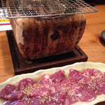 Nakamura - 白糠産 生ラム 塩だれ炭火焼き 1470円