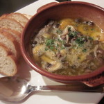 カンピオーネ - 小エビと木のこのアヒージョ（バケットつき）