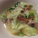 カンピオーネ - トリッパの塩煮込み