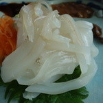 千陽 - イカ刺身定食