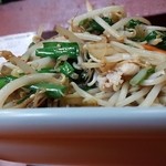 光栄軒 - ニラ炒め　標高高し！！