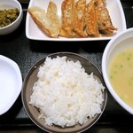 麺屋 ZETTON - 餃子定食￥650
