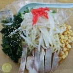 おおぎやラーメン - 【2015.8.2(日)】冷やし中華(並盛・150g)790円