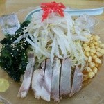 おおぎやラーメン - 【2015.8.2(日)】冷やし中華(並盛・150g)790円