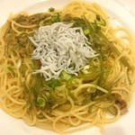 COCO'S - 釜揚げしらすのスパゲッティ(843円)