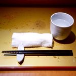 麺屋 音 - 配膳セット　2015.7.22