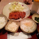 辛味大根おろしひれかつ定食（1,150円）