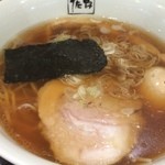 佐野 - 醤油ラーメン味玉のせ