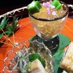 喰善 あべ - 鮑／ジュレは・・・