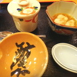 Kamameshi Suishin - 茶碗蒸しなどの小鉢