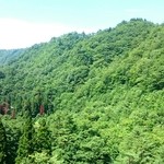 Yonezawa Gyuu Ooki Gyuunabe Ooki - 【その他】奥羽本線の米沢〜福島間は、板谷峠越えの難所で、峠の力餅でも有名だよ。