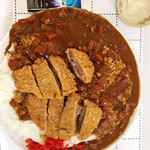 33そば - カツカレー(ロング煙草と比較)