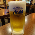 Rakushokubou - 生ビール：450円
