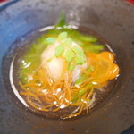 山ごぼう - じゃがいものだんごの餡かけ