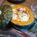 山ごぼう - カボチャのグラタン、皮も食べられる