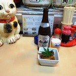 ろばた焼岩手川 - 中瓶ビール550円