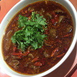 四川食府 - 牛肉の四川風煮込み（１，８００円）２０１５年７月