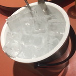 四川食府 - 氷（１００円）２０１５年７月