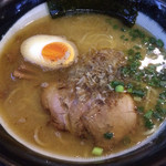 鶏パイタン らーめん武蔵 - 煮干らーめん