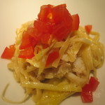 カゲロウ - ズワイガニとキニラ、フレッシュトマトの手打ちタリオリーニ
