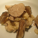 カゲロウ - ボルチーニ茸のリゾット、トリュフを添えて