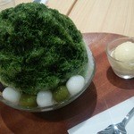 よーじやカフェ - 宇治抹茶かき氷