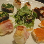 時分時 - ここから15/07/○訪問・・・串焼おまかせ5種セット1200円