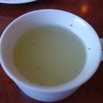 洋食家ふらいと - セットのスープ（コンソメかな）