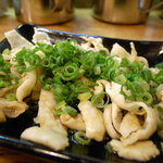 博多ラーメン ばりこて - とり皮ポン酢